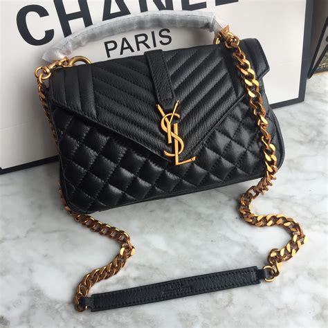 mini sling bag ysl|YSL small college bag.